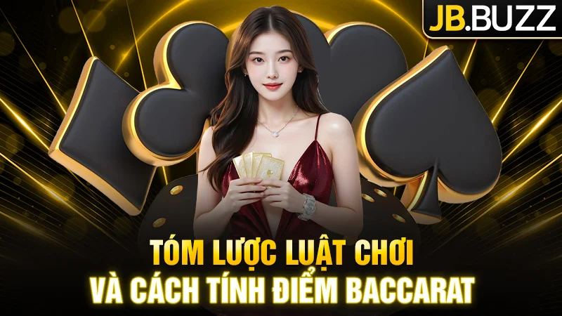 Tóm lược luật chơi và cách tính điểm Baccarat