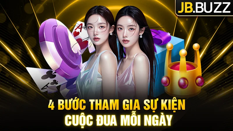 4 Bước tham gia “Cuộc đua mỗi ngày” tại JB Casino