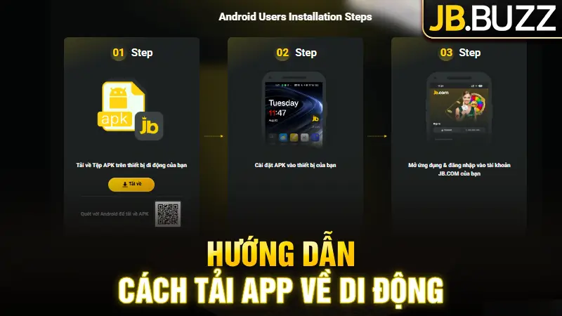 Hướng dẫn tải app về di động hệ điều hành Android