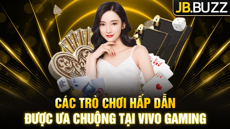 Các trò chơi hấp dẫn thu hút người chơi tại Vivo Gaming